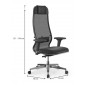 Scaun de birou ergonomic Ergolife Sit 10 Comfort Black